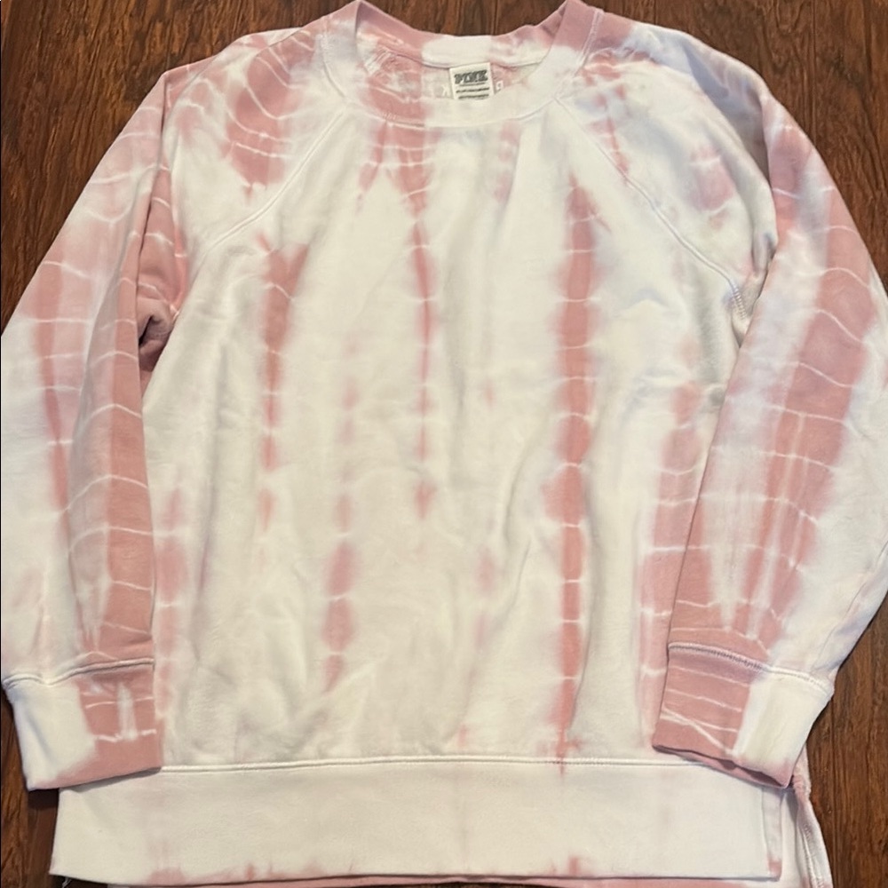 PINK Victoria’s Secret tie dye sweatshirt